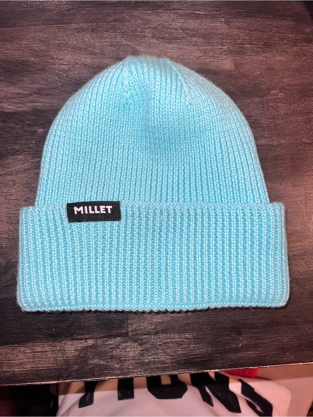 MILLET Women's Light Blue Knit Beanie
